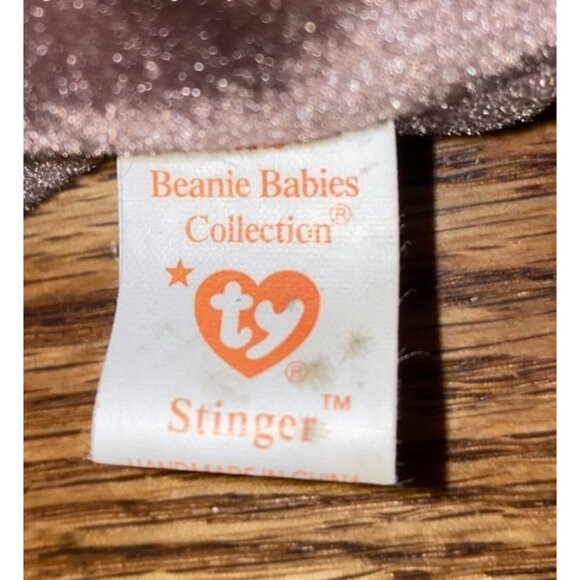 Ty Beanie Baby Stinger The Scorpion Plush Toy 1997 - Picture 3 of 9
